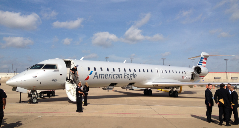 A CRJ-900NG, the same type I will hopefully be flying soon